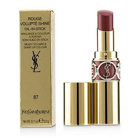 YSL Rose Afrique (87) Rouge Volupte Shine Oil